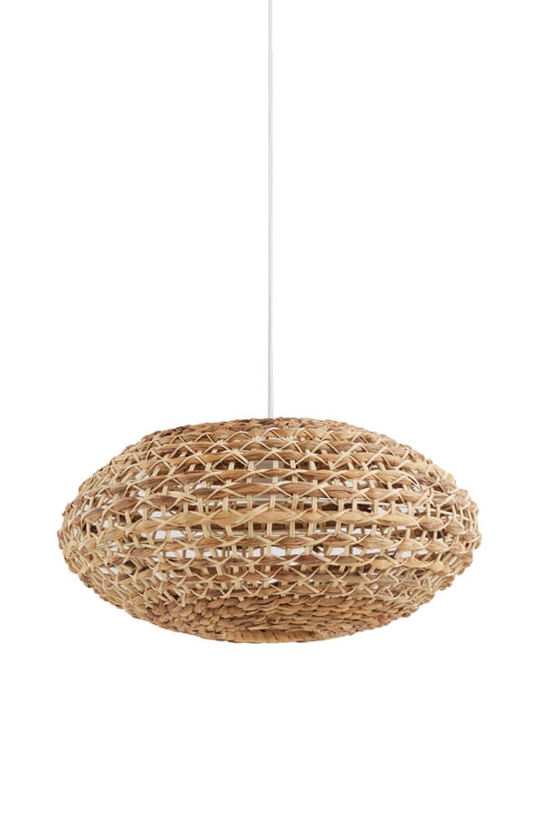 Gevlochten hanglamp Tripoli Ø 50cm Light & Living 8717807709457