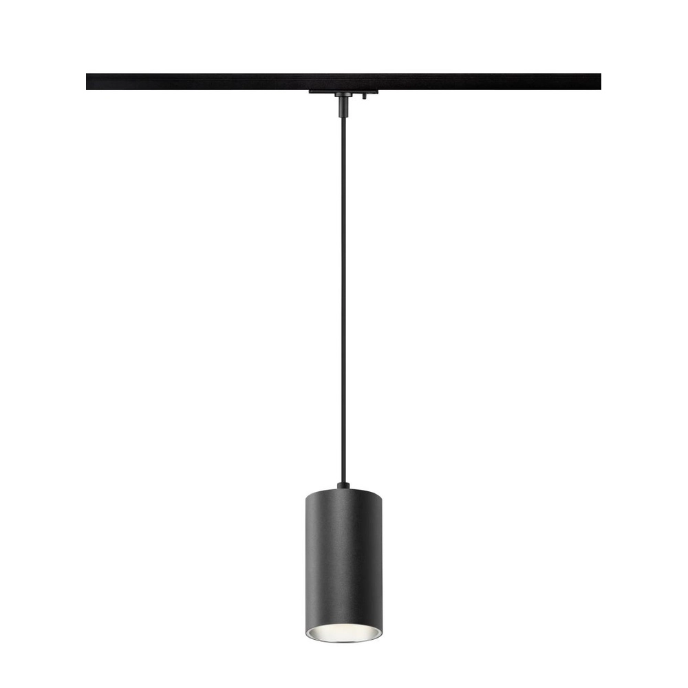 Hanglamp voor rail Asto Tube 1-fase zwart SLV 4024163306553