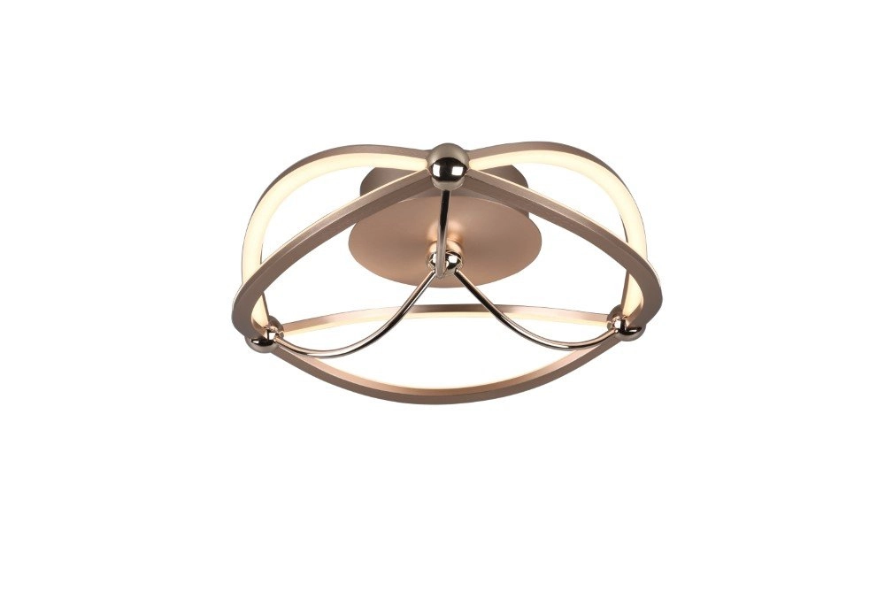 Bronzen plafondlamp Charivari Ø 41cm Trio 4017807461121