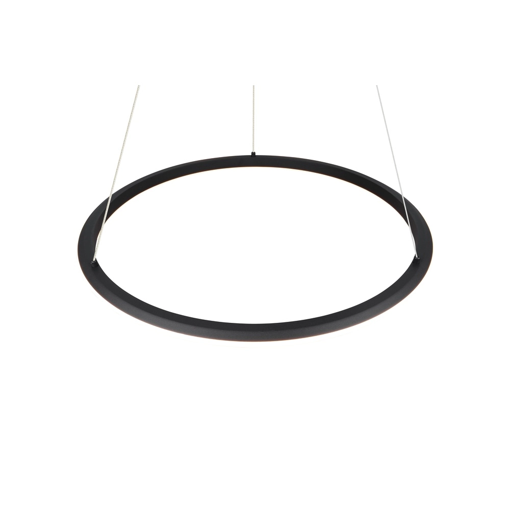 Hanglamp Amador zwart Ø 75cm Trio 4017807656671