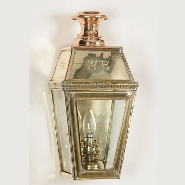 Landelijk buitenlamp Kensington Passage handgemaakt - antiek koper (ANT) Limehouse 8716803506688