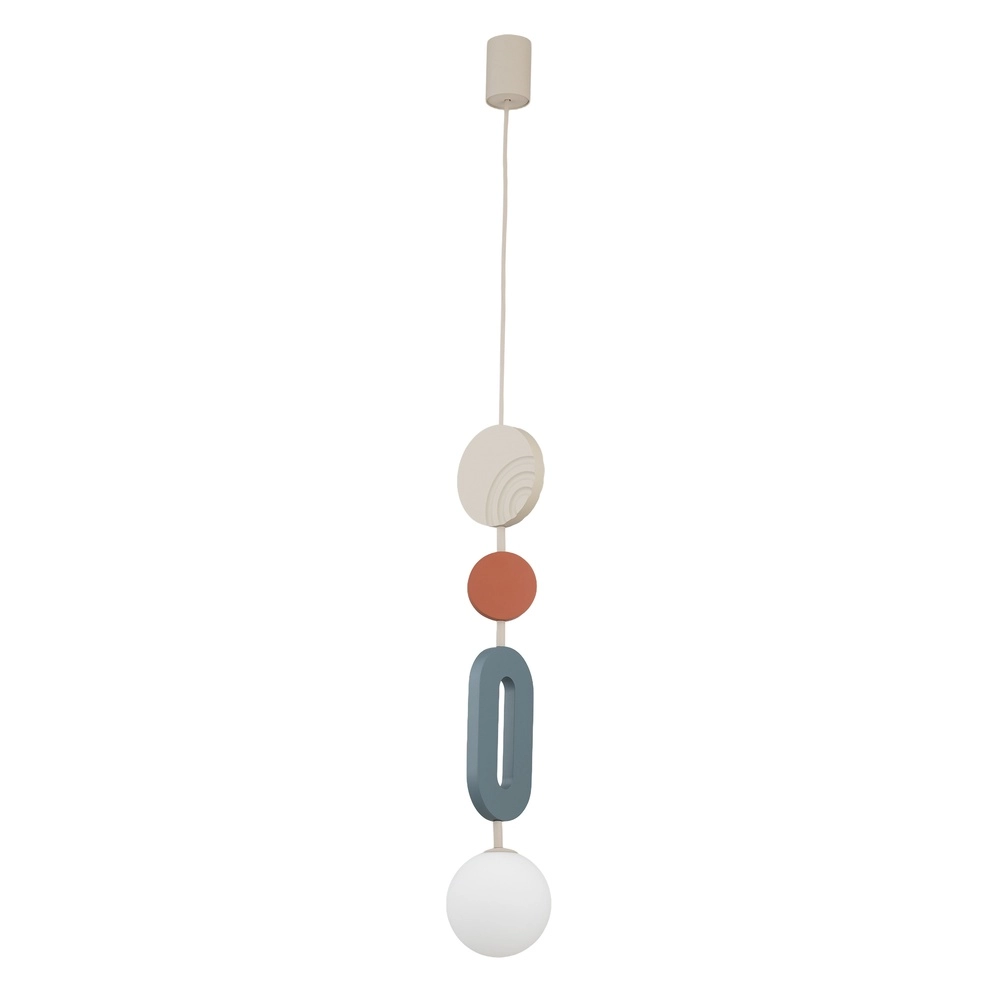 Unieke hanglamp Drops Color umbra blauw Lyora 5903139111959