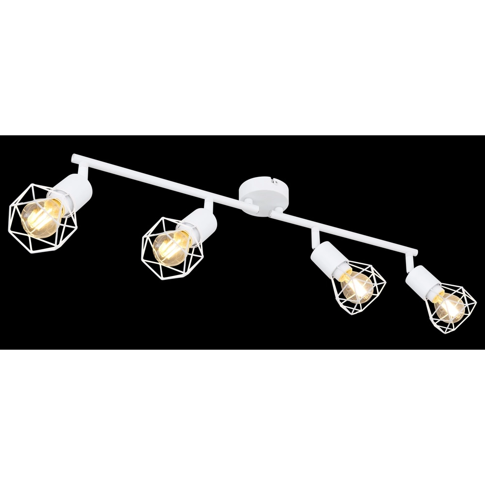 Plafondlamp Xara I 4-lichts wit Globo 9007371406999