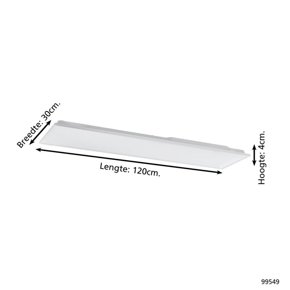 Plafonnière Zigbee Herrora-Z 120x30cm Eglo 9002759995492