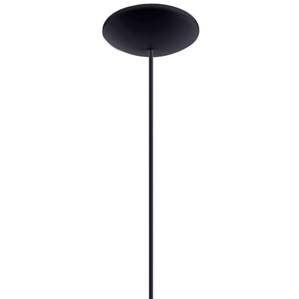 Zwarte hanglamp Sabinar Ø 18cm met hout Eglo 9008606235773