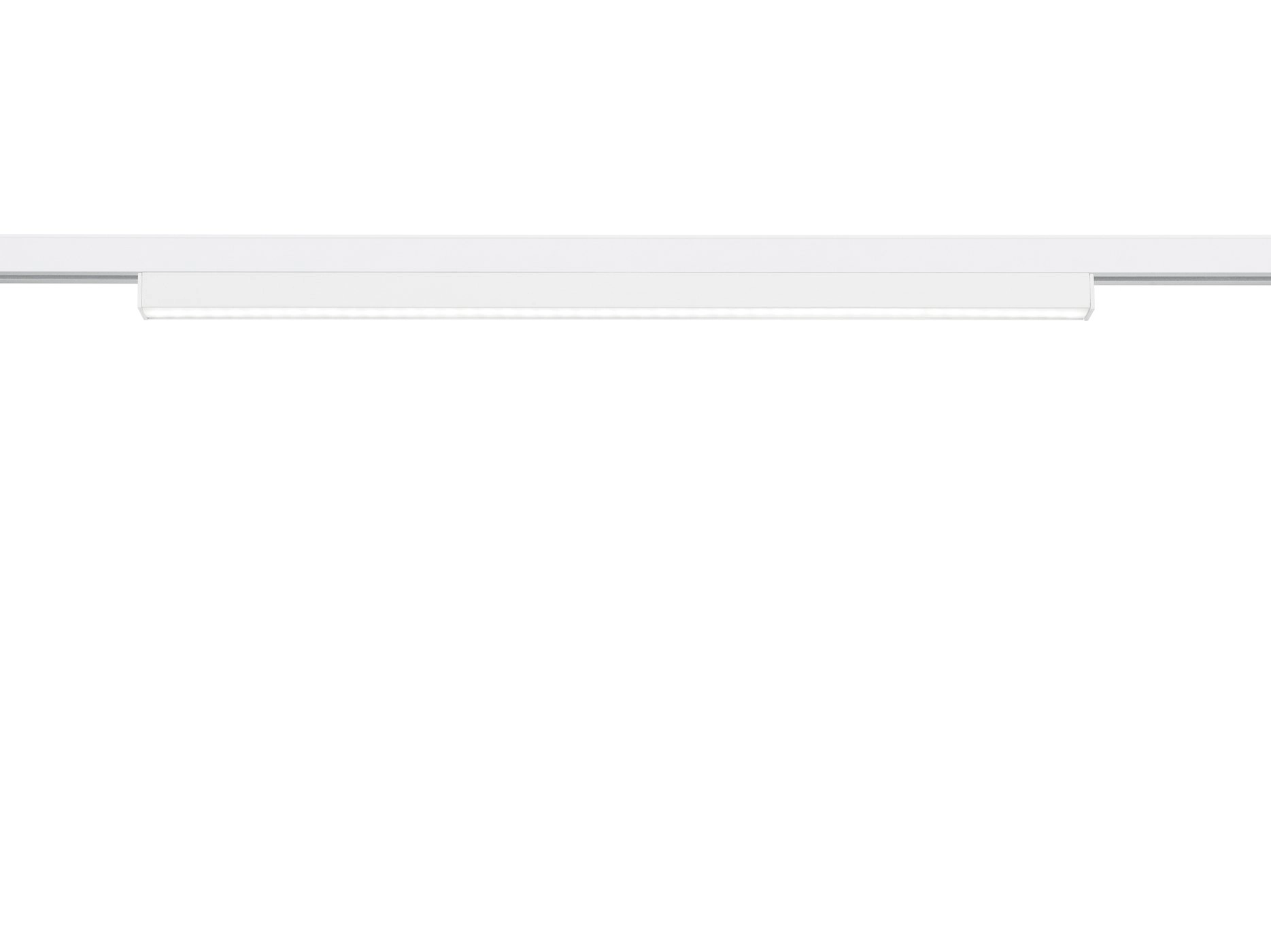 2-fase rail led lamp Duoline wit