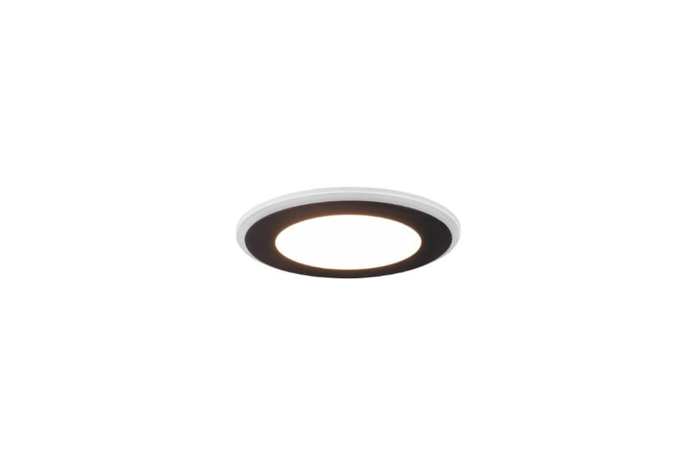 Inbouwverlichting Aura 14,8cm zwart Trio 4017807504101