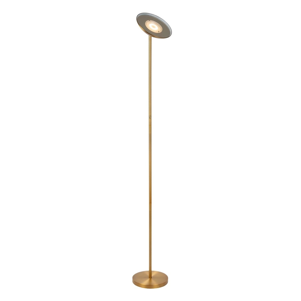 Design vloerlamp Zenith goud Lucide 5411212194053