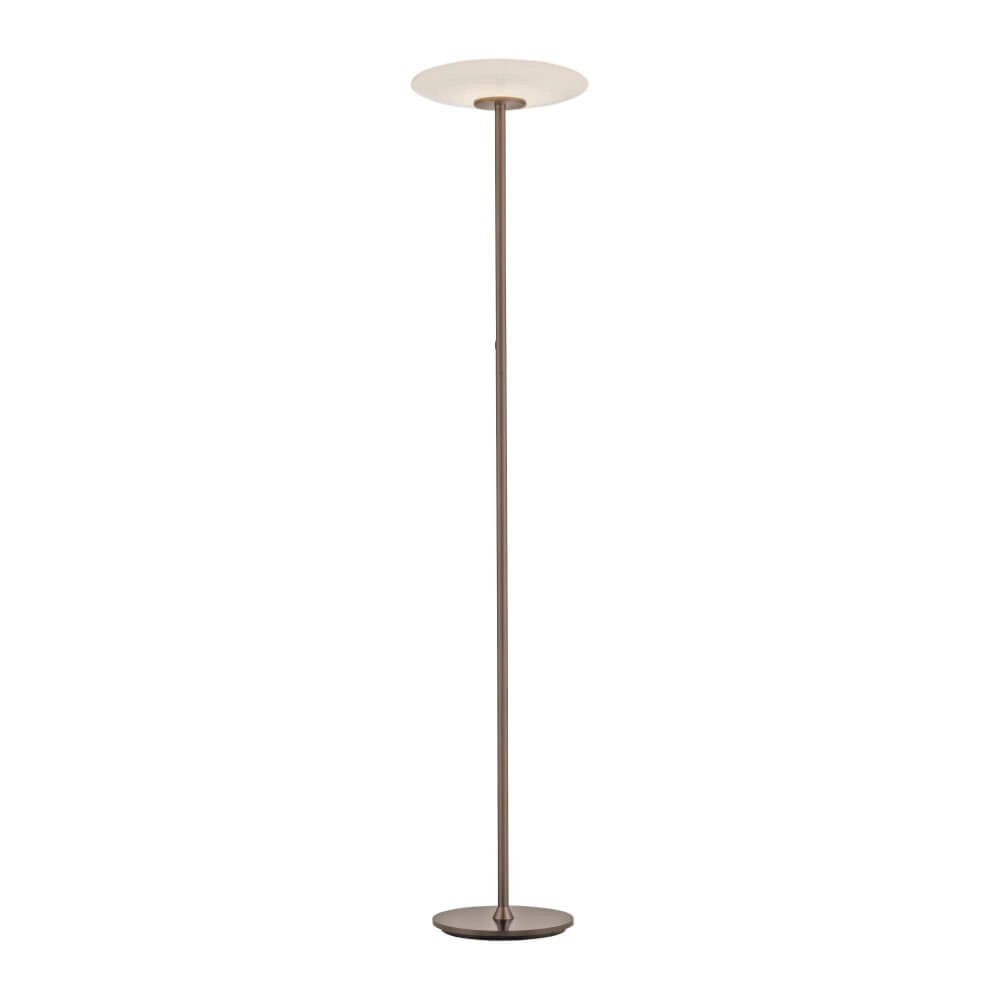 Design vloerlamp Pure Vitrum bruin Paul Neuhaus 4012248382714