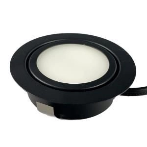 Meubelspot LED - 3W - 3000K zwart Meubelspot LED - 3W - 3000K zwart