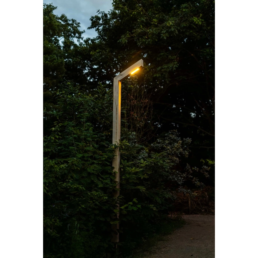 Houten straatlamp Strato Accoya - 3M - PH08 - 3000K Timberlab 8716803514447