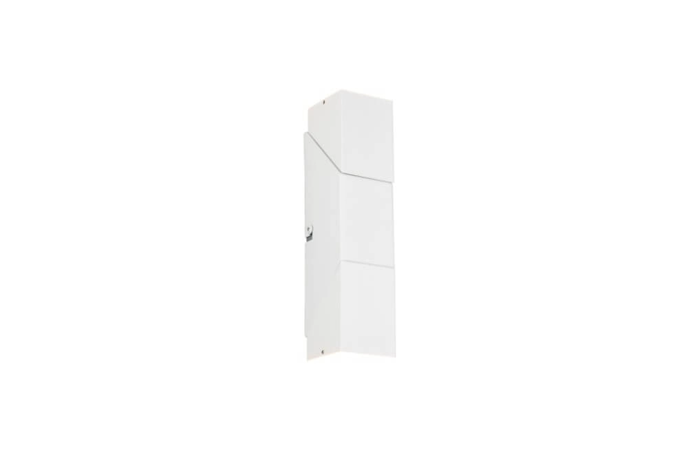 Witte muurspot Raglan met led Witte muurspot Raglan met led