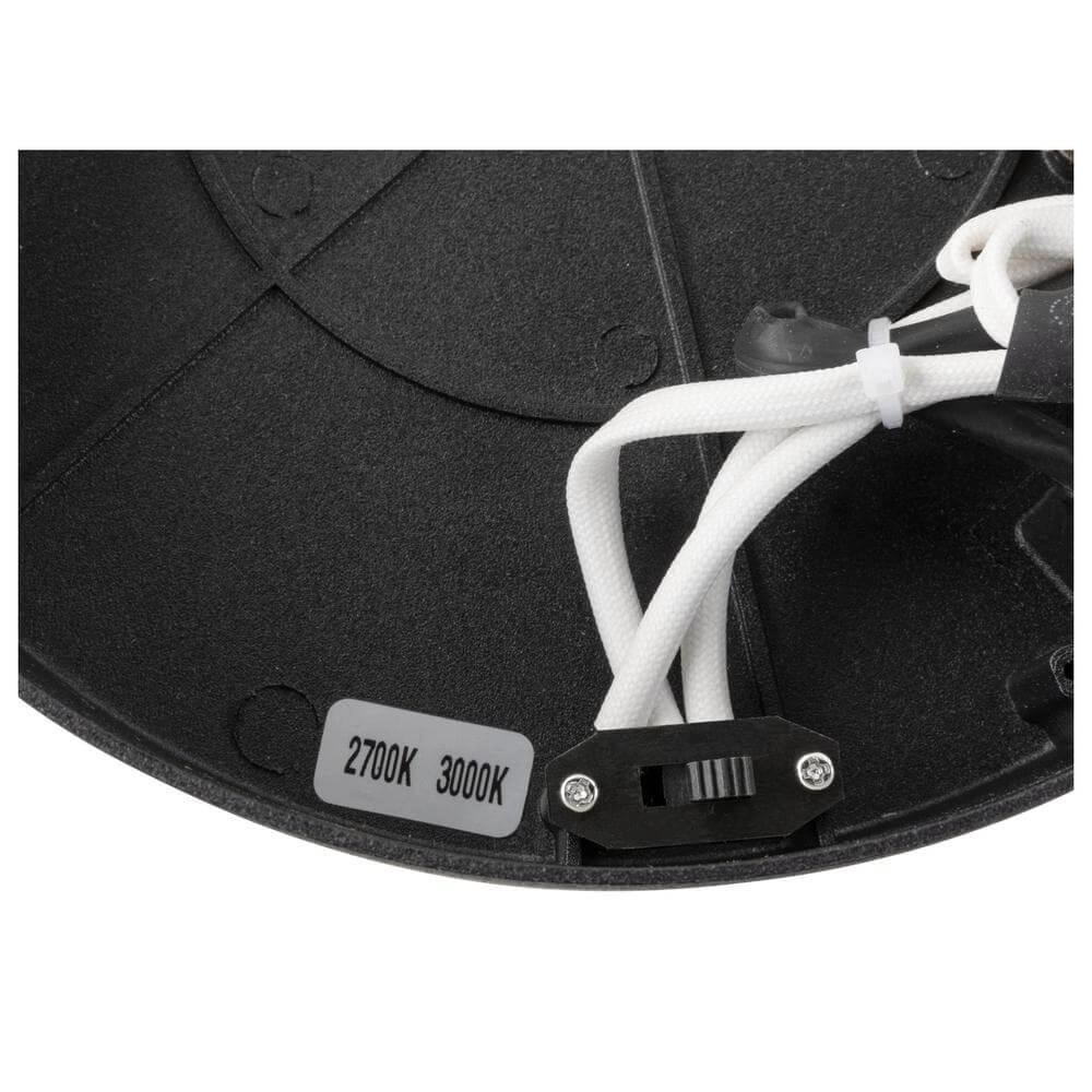 Strakke plafondlamp One 40 zwart Ø 40cm SLV 4024163298520