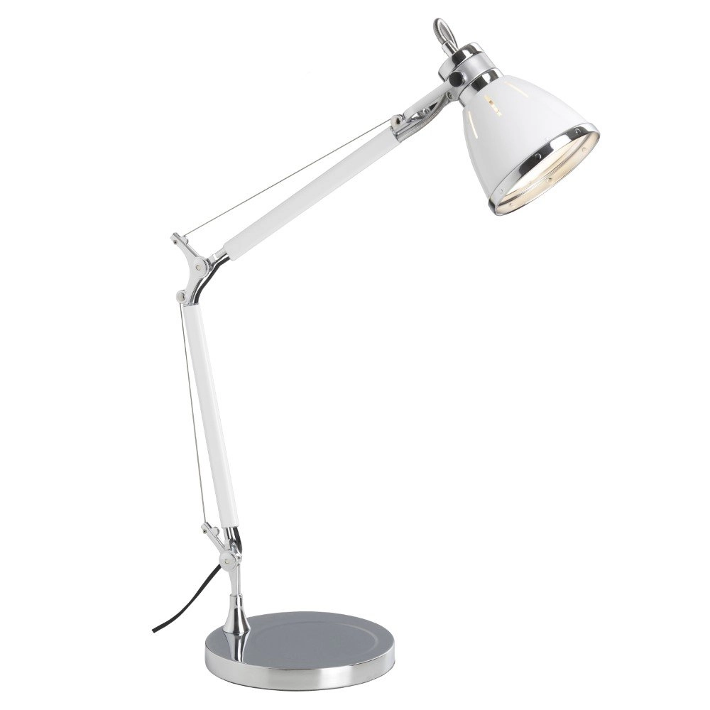 Witte bureaulamp Octavia Witte bureaulamp Octavia