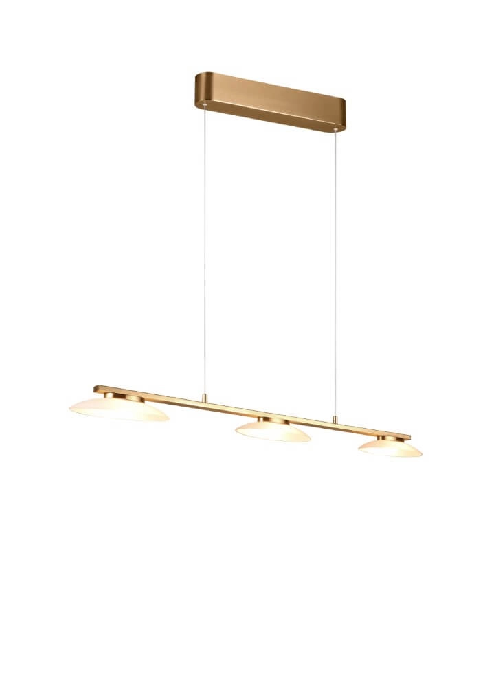 Hanglamp Merton messing Trio 4017807579673