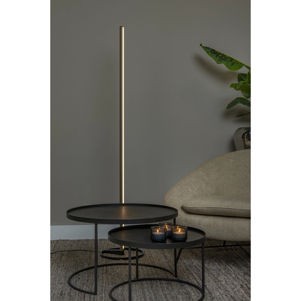 155cm led vloerlamp Braga champagne Premium by Lucide 5411212234452