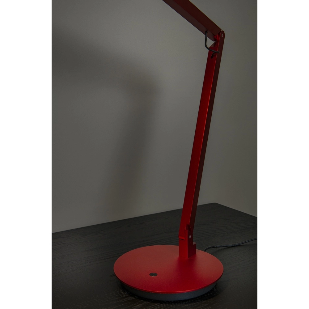 Bureaulamp Ogden rood Premium by Lucide 5411212560315