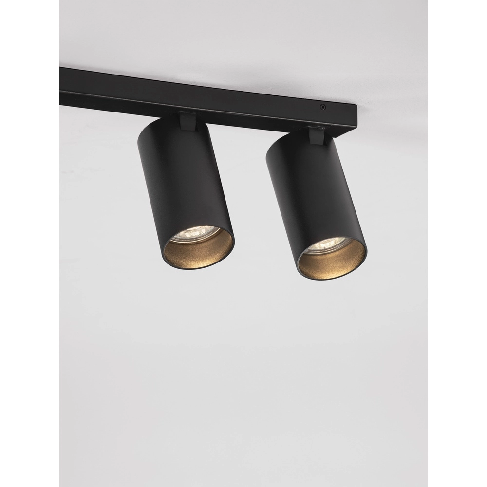 3-lichts plafondlamp Oso zwart Lyora 5212017465061
