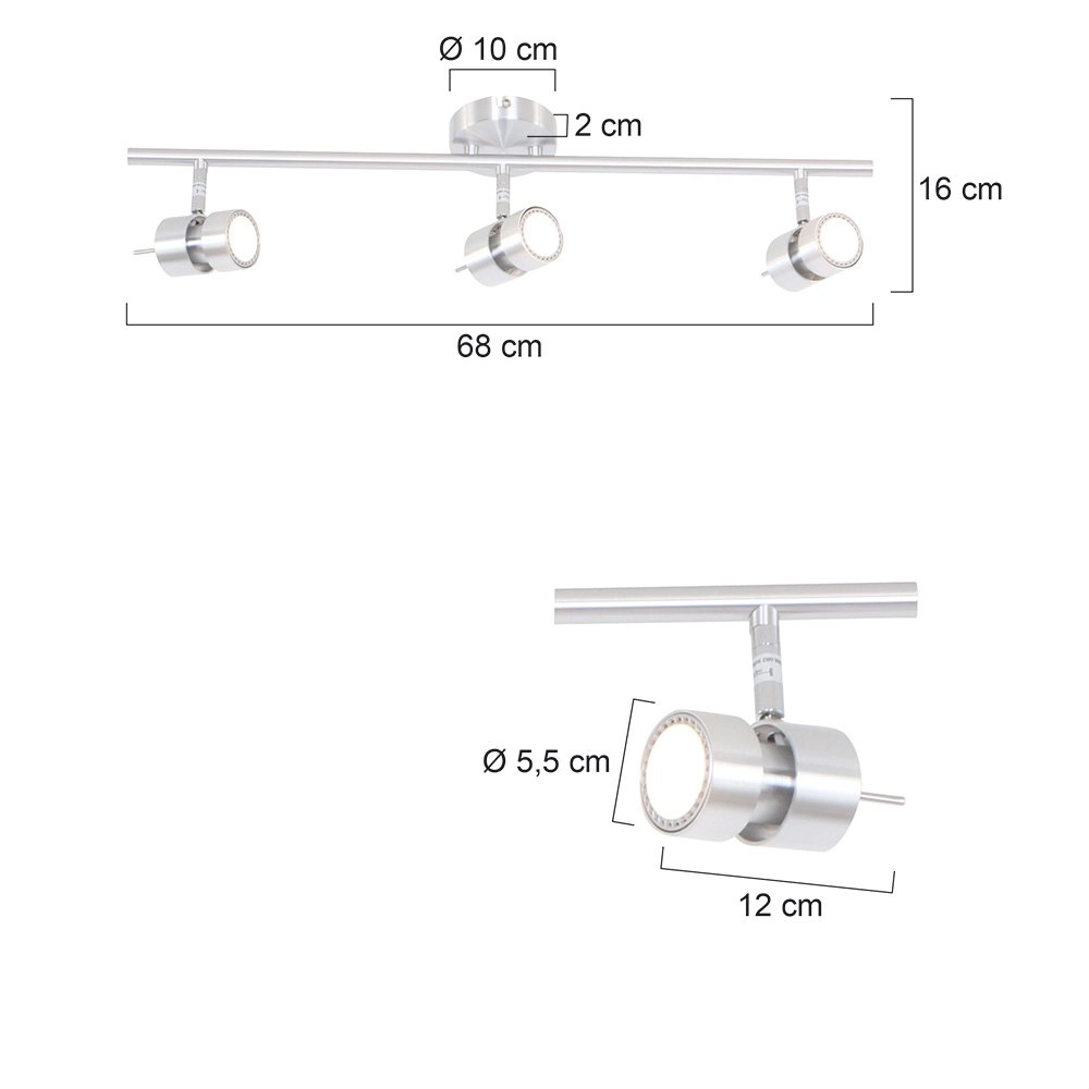 Plafondspot Natasja Led Steinhauer 8712746111996