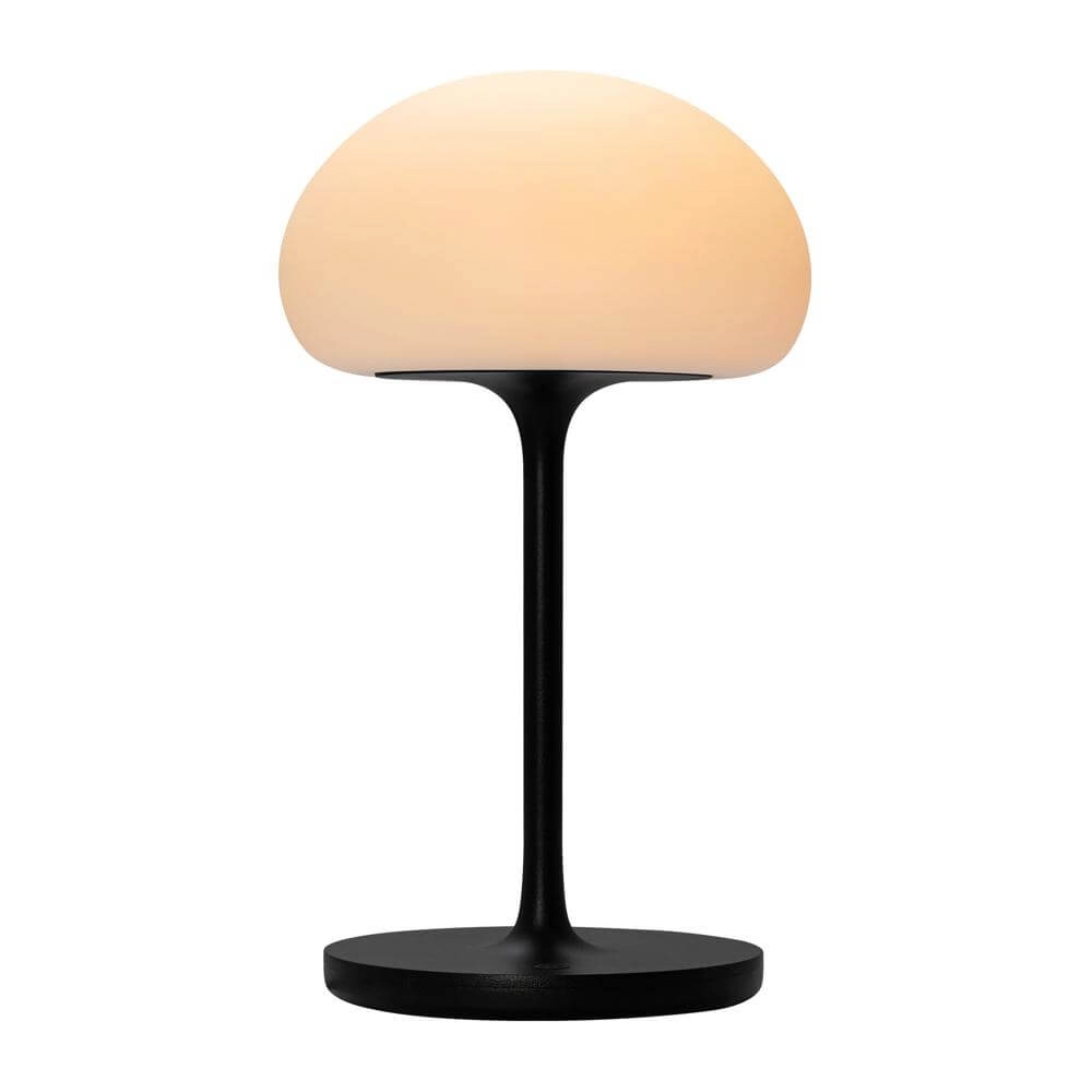 Tafellamp Sponge zwart met wit oplaadbaar Nordlux 5704924014956