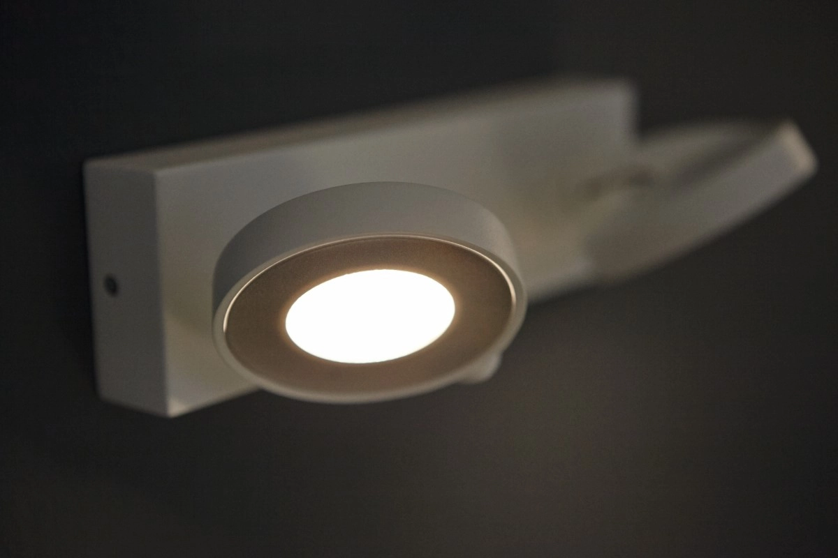 Spotlamp Clockwork 2-lichts wit Philips 8718696154519
