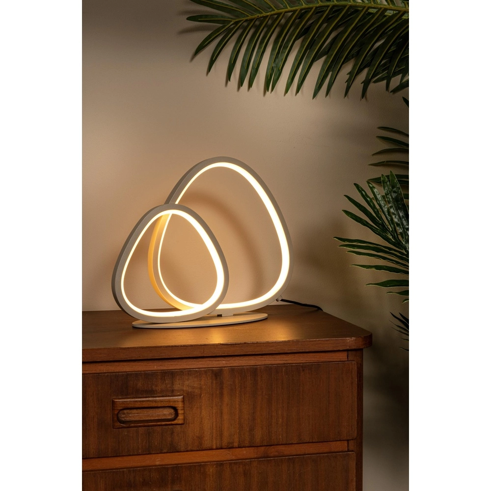 Moderne tafellamp Samling zand bruin Lucide 5411212783004