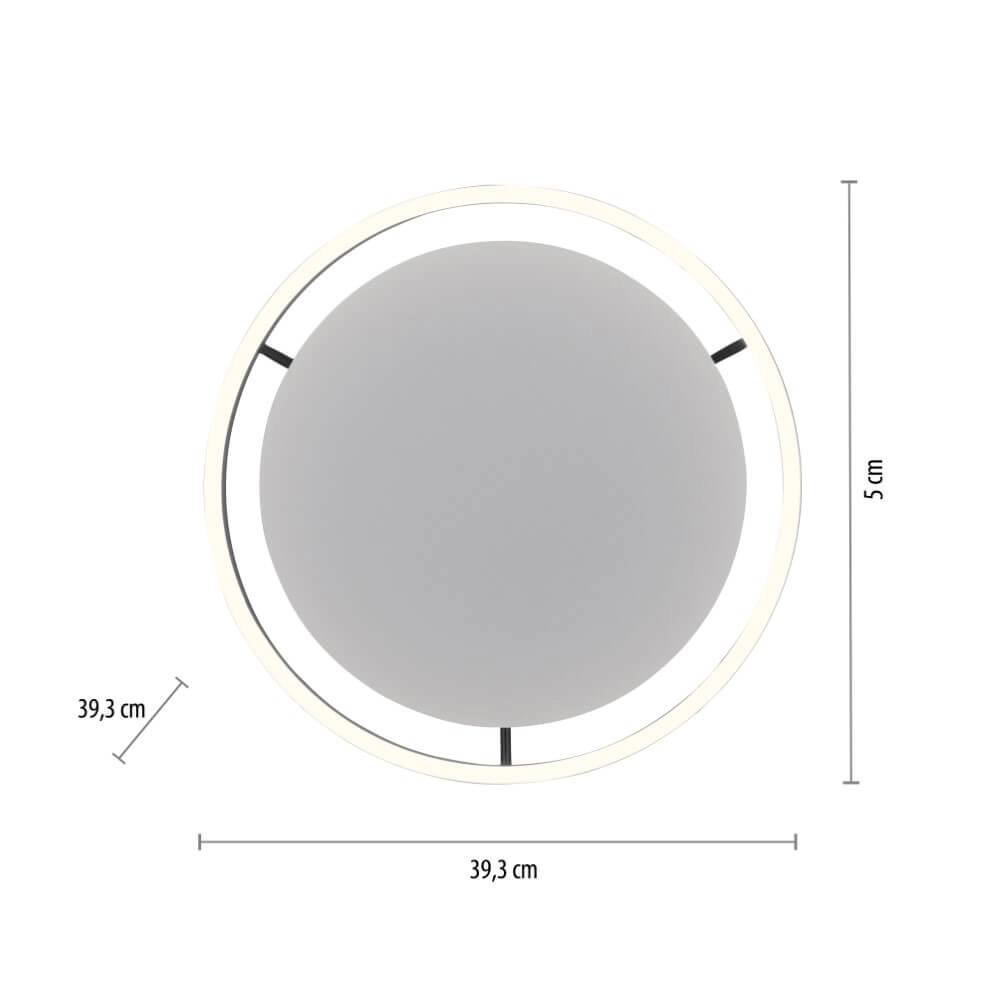Led plafonnière Ritus Ø 40cm Paul Neuhaus 4043689983925