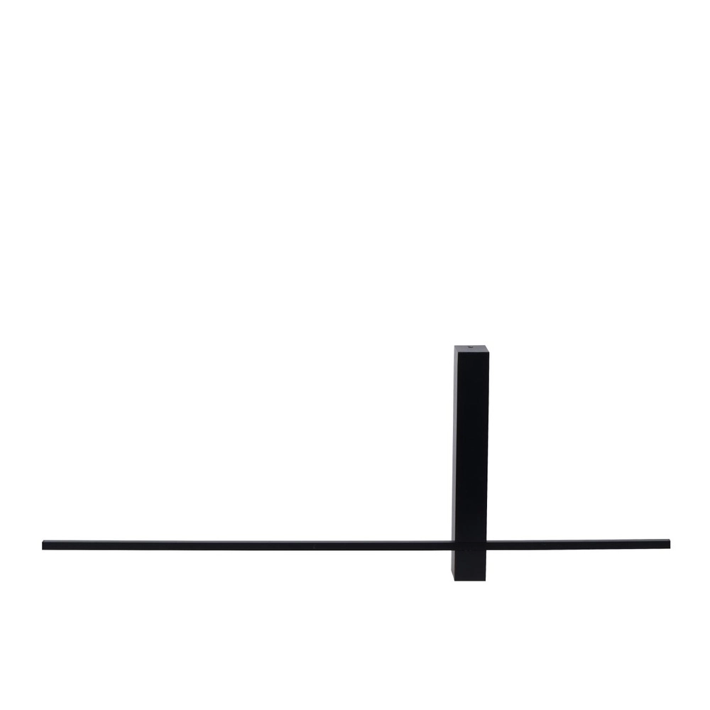 Strakke wandlamp Segin zwart 60cm