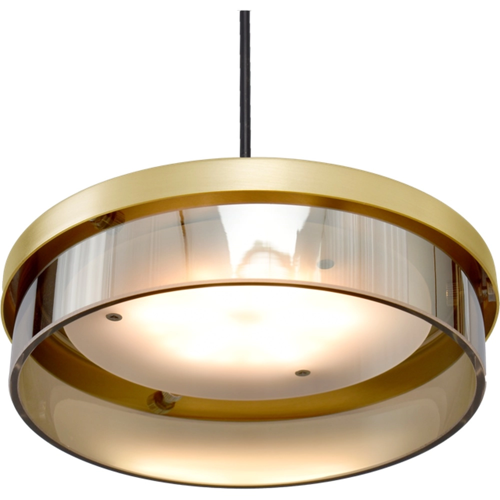 5-lichts hanglamp Imperia Ø 50cm zwart met goud Masterlight 8718121352534