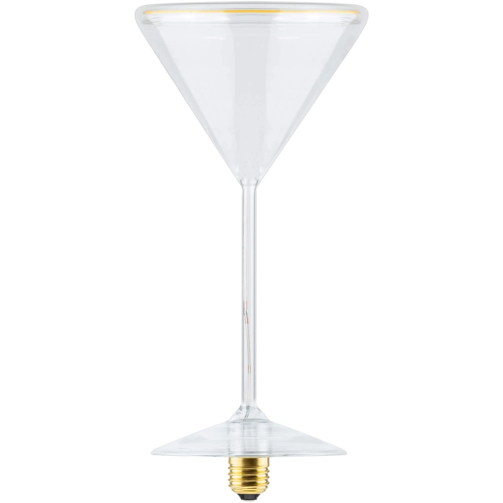 Martiniglas lichtbron Floating helder - 6W - E27 - 600lm - 2200K - Ø 12cm Segula 4260751134607