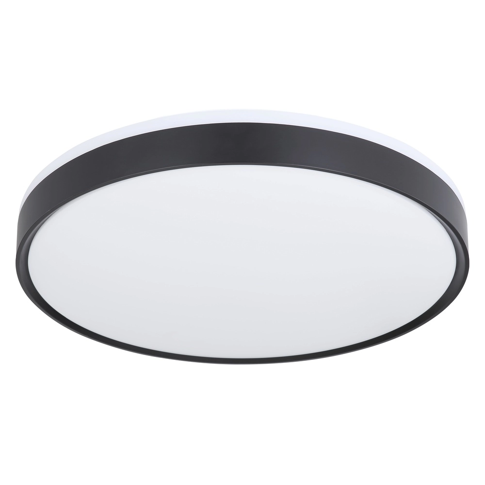 Plafonniere Sonny zwart met wit Ø 40cm Globo 9007371427857