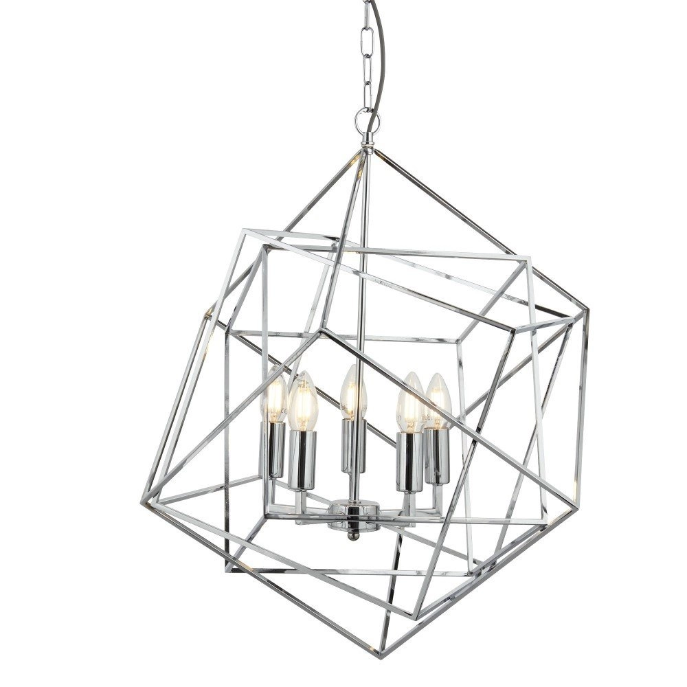 Grote hanglamp Cube Ø 55cm Grote hanglamp Cube Ø 55cm