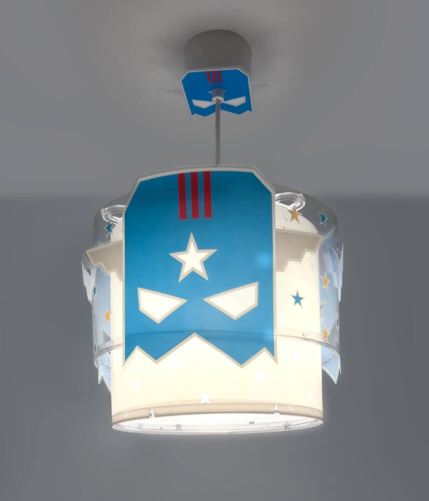 Kinderkamer hanglamp Blue Hero Ø 26cm Dalber 8420406618128