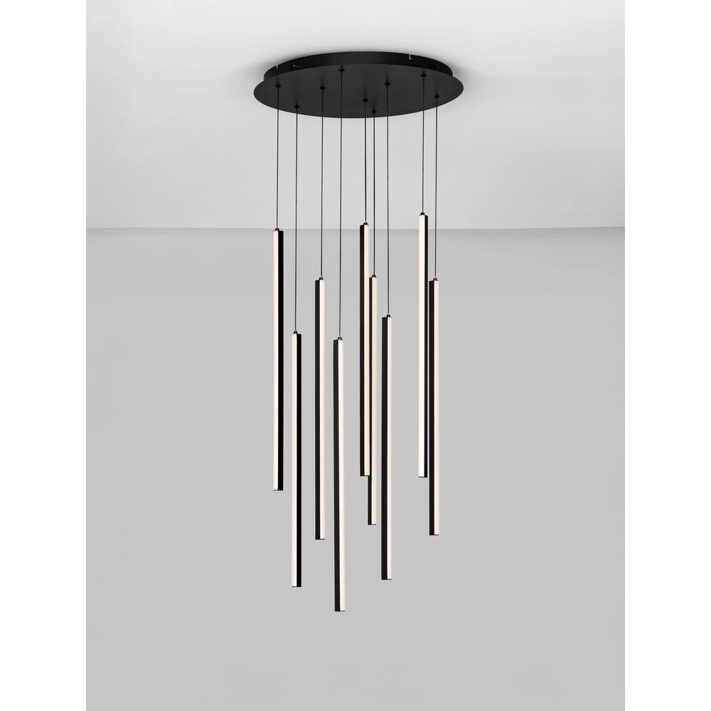 Design hanglamp Gratta zwart Ø 50cm Design hanglamp Gratta zwart Ø 50cm