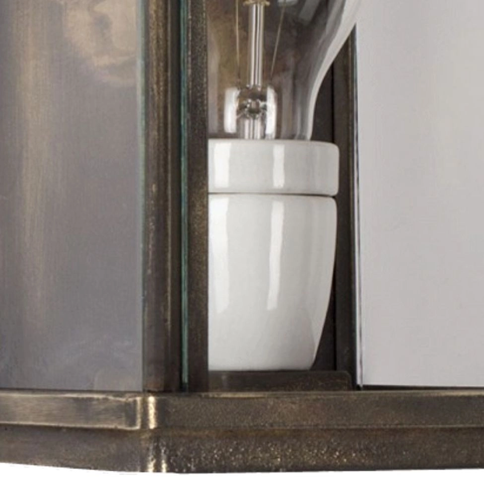 Stijlvolle buitenlamp Capital brons KS Verlichting 8714732660303