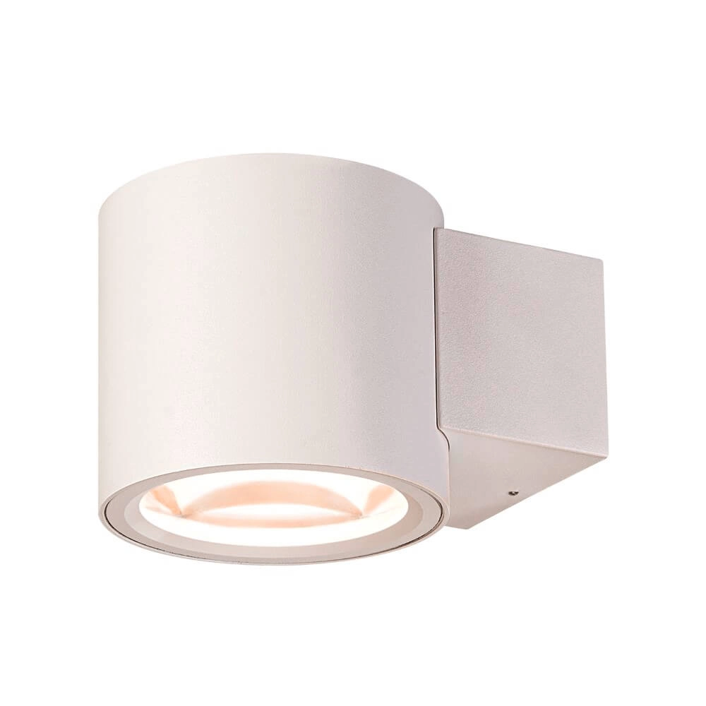 Dim-to-warm muurspot Oculus wit