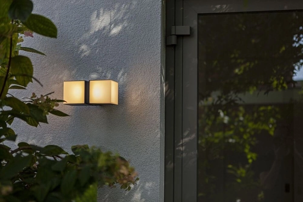 Zwarte design wandlamp Cuba reddot award Lutec 6939412011561