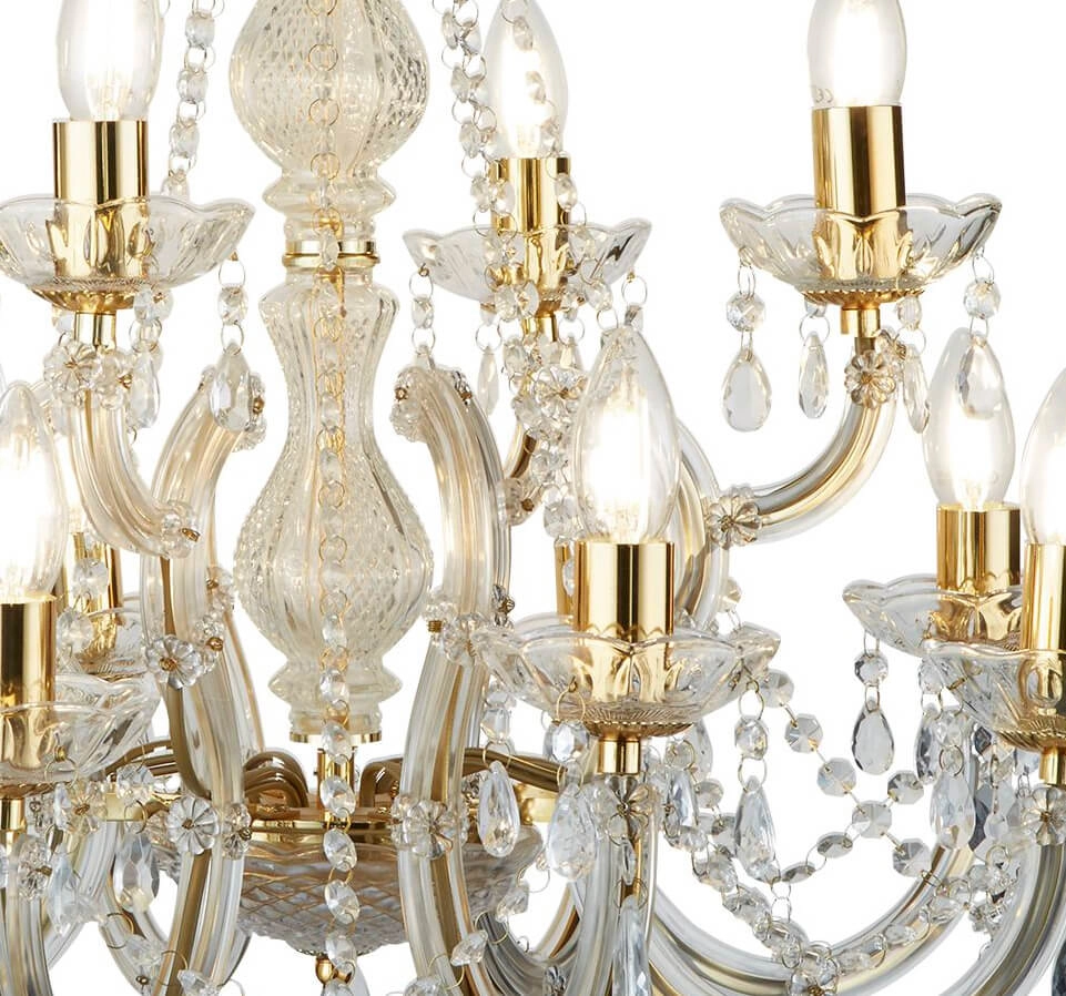 Grote kroonluchter Marie Therese Ø 63cm Searchlight 5013874310866