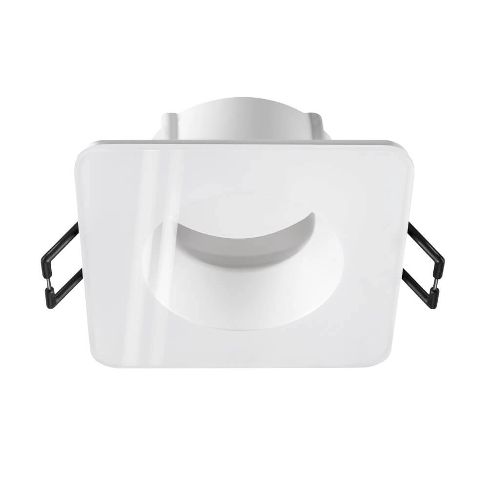 Inbouwring New Tria 68 IP65 vierkant wit - zonder fitting