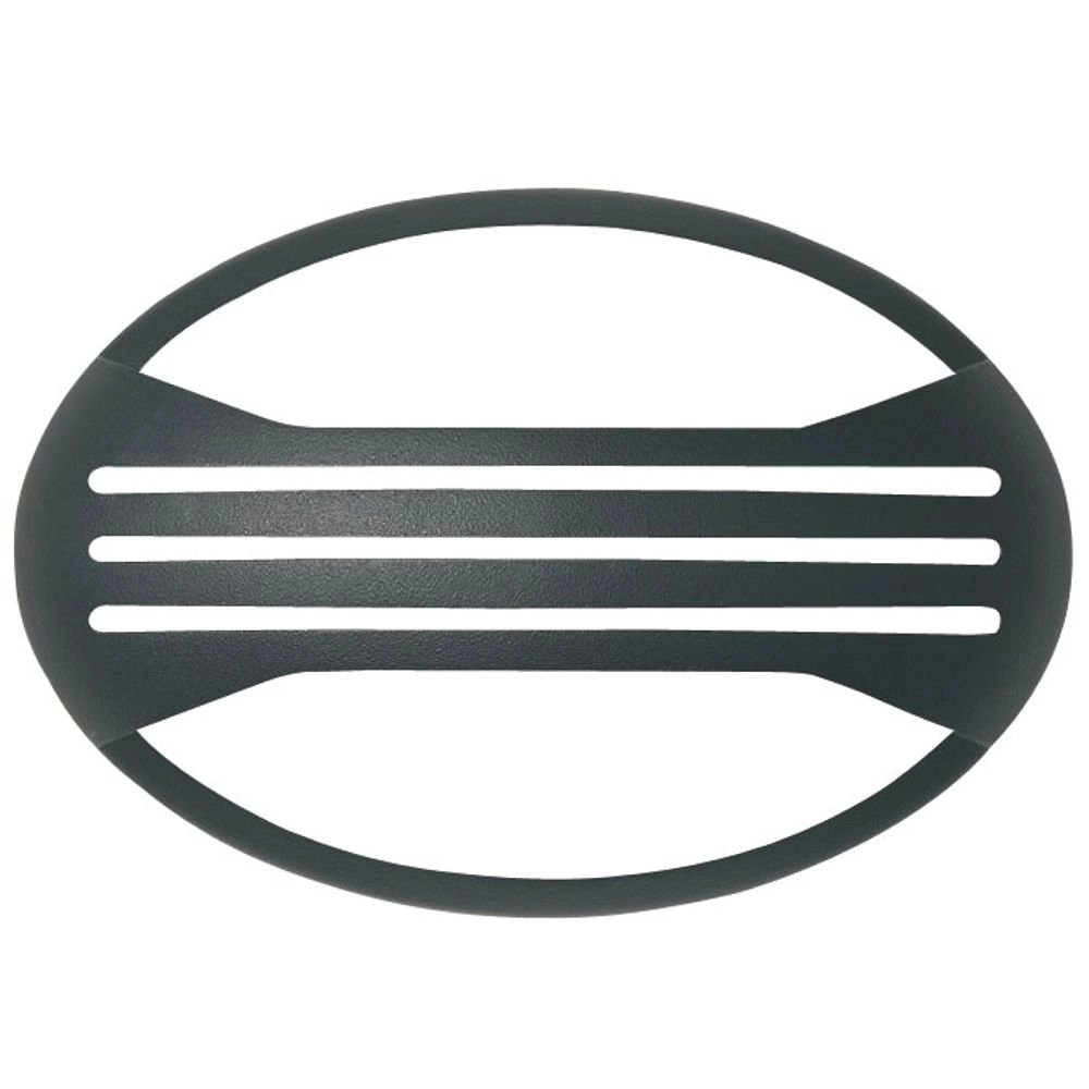 Moderne wandlamp Jack Oval 3-stripe zilvergrijs Franssen 8010789040250