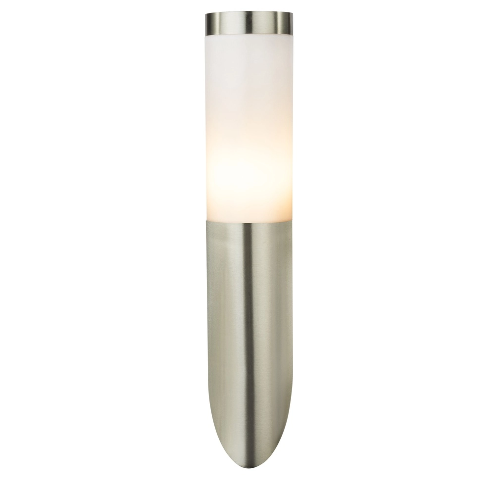 Buitenlamp Boston RVS met wit Globo 9007371107353
