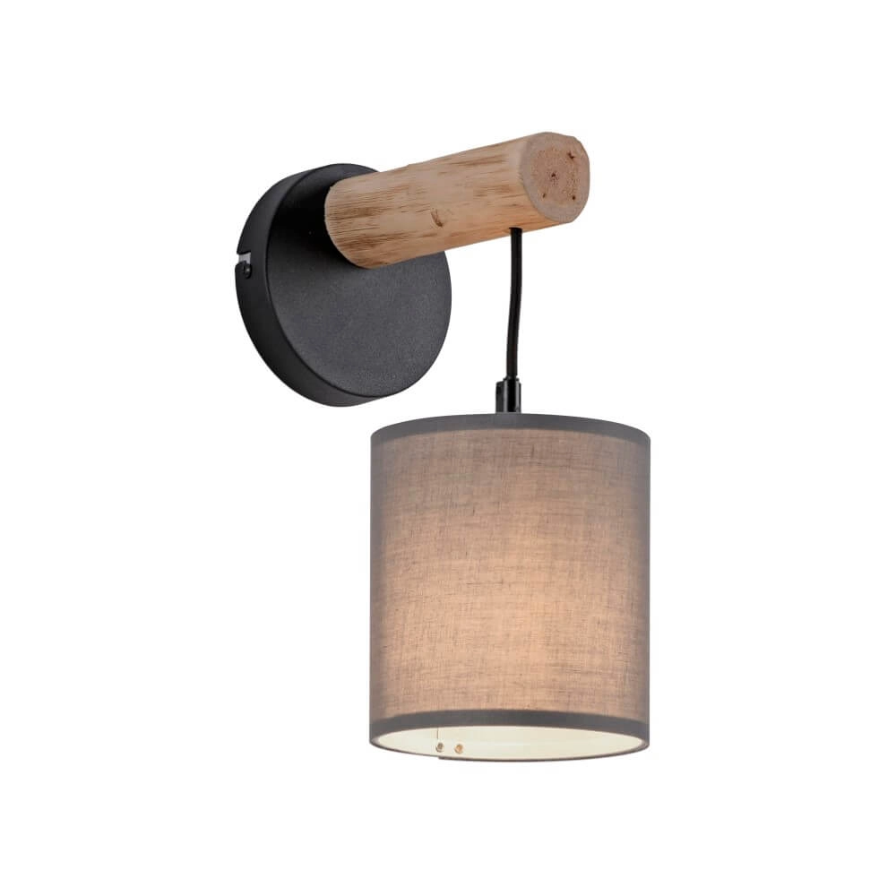 Landelijke wandlamp Green Tribu taupe Just Light 4043689995157
