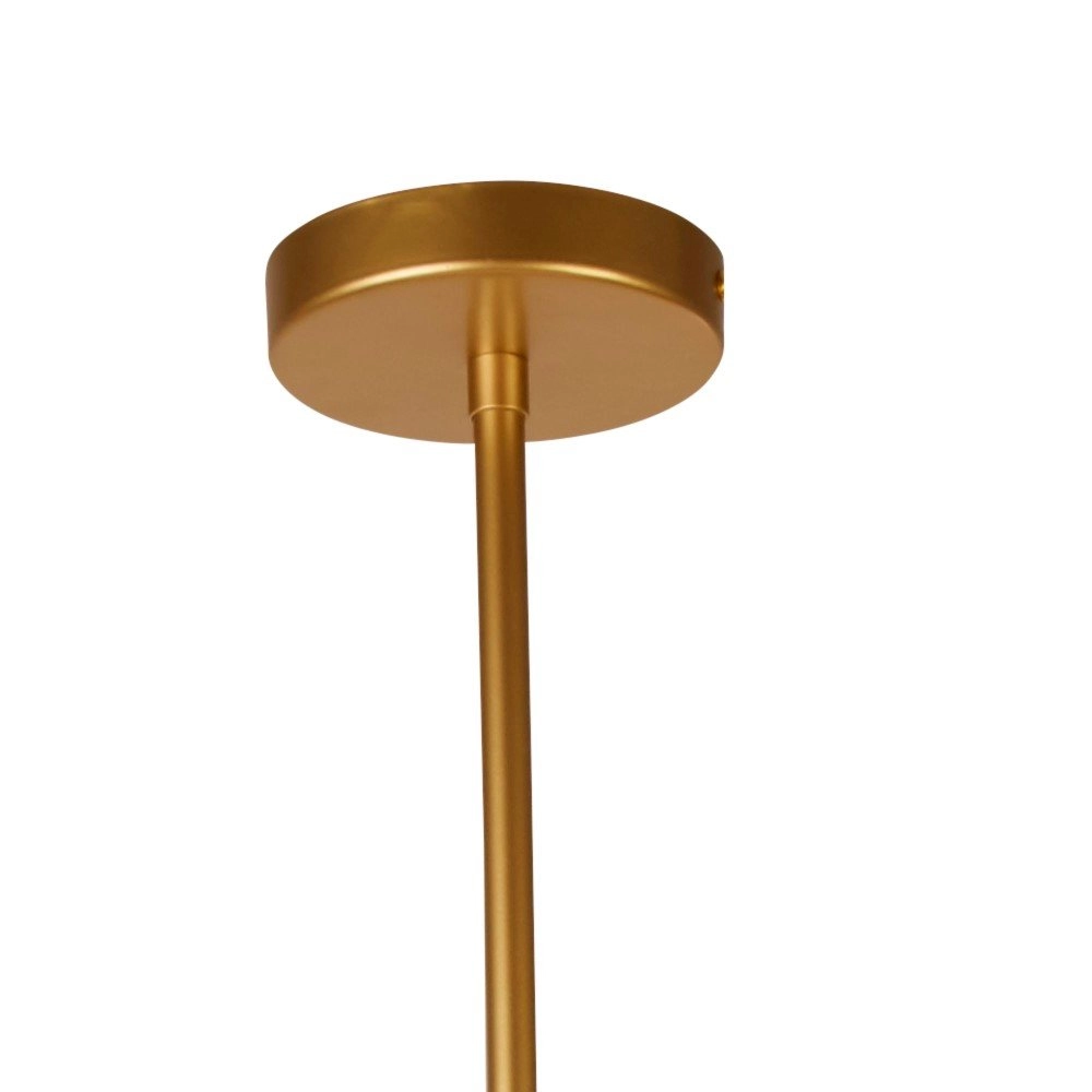 Gouden hanglamp Alpha Spider 6-lichts Searchlight 5053423134437