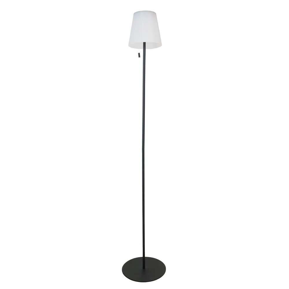 Terraslamp Scordiano zwart met wit solar Terraslamp Scordiano zwart met wit solar