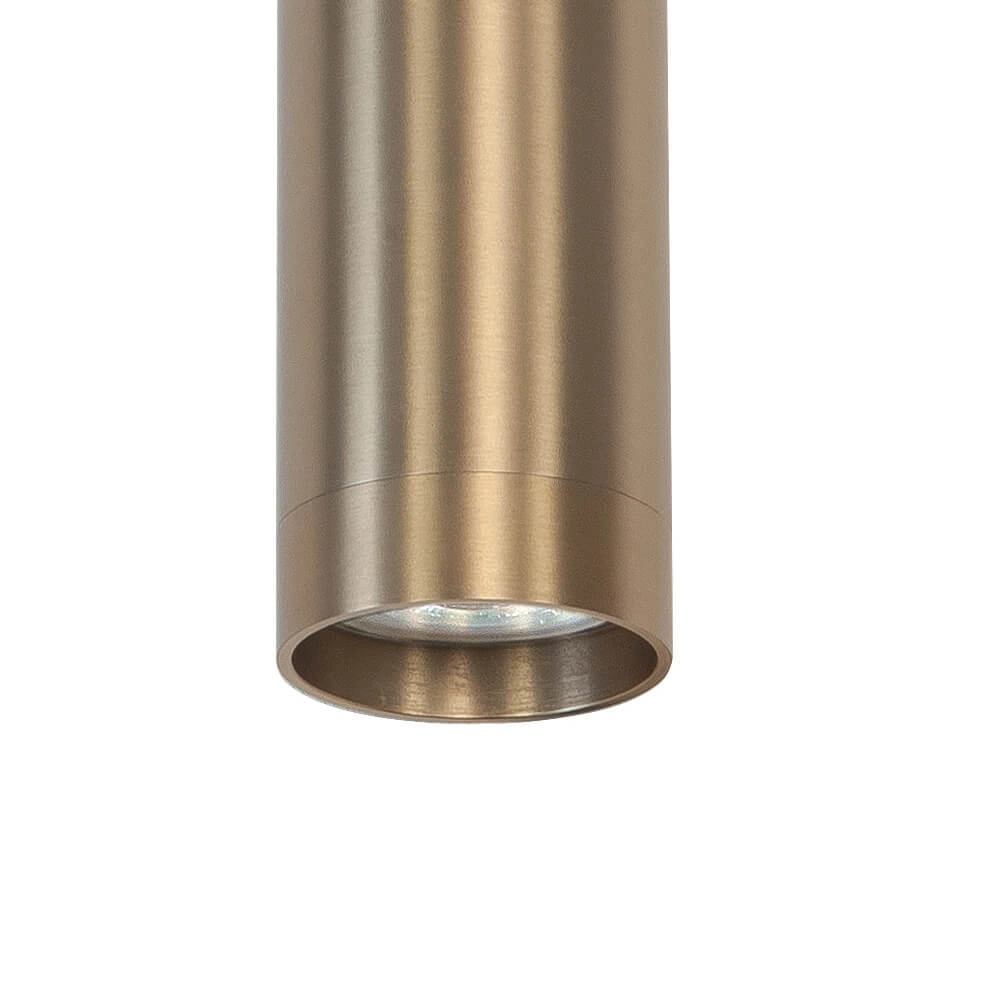 1-fase pendel Perugia mat goud - GU10 Highlight 8718379046797