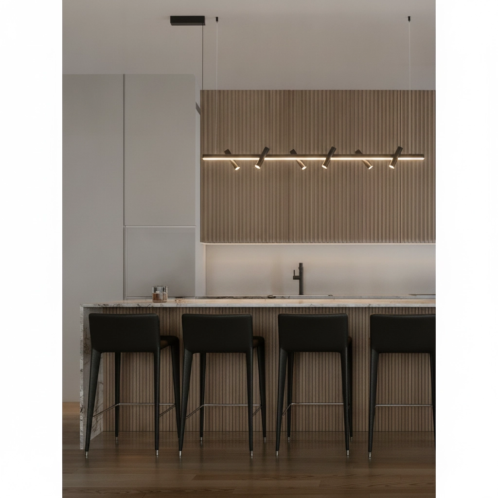 Eetkamer hanglamp Avelo zwart