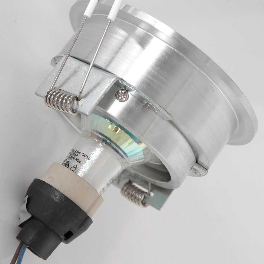 Geborstelde inbouwspot Pelite spot Ø 10cm Steinhauer 8712746152661