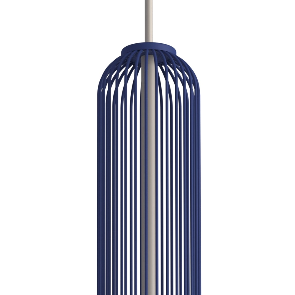 Hanglamp Singles 40,5cm marine blauw Lyora 5903139122023