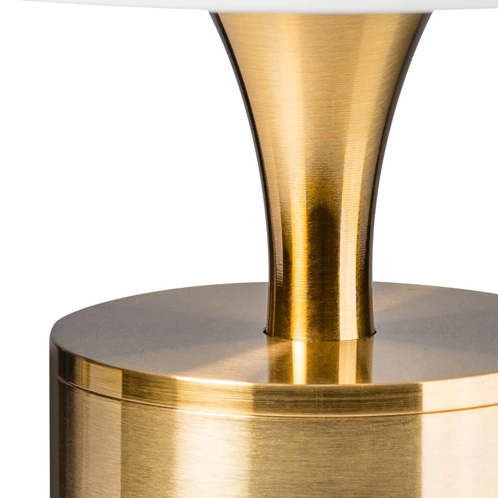 Design tafellampje Jazz goud met wit ETH 8719075189818