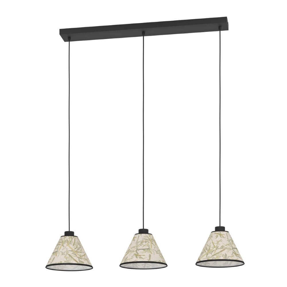 Natuurlijke hanglamp Oxpark 3-lichts Natuurlijke hanglamp Oxpark 3-lichts